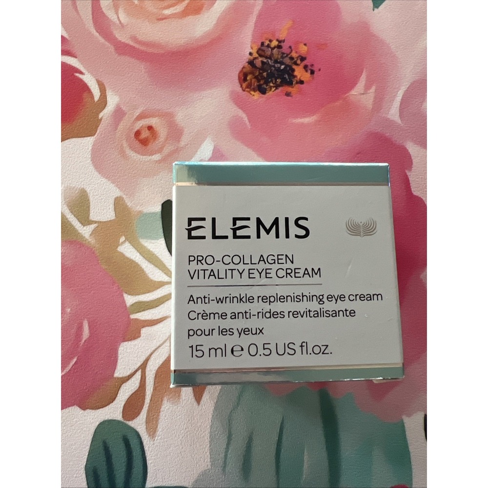 Elemis Pro Collagen Vitality Eye Cream 15 ml / 0.5 oz New in box Authentic